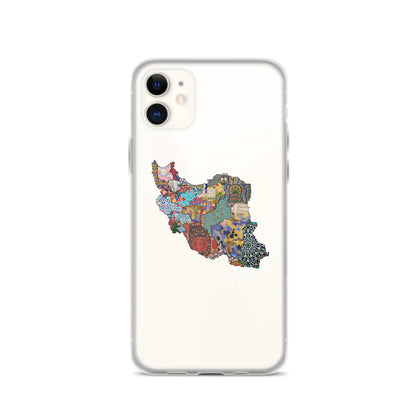 Iran Map iPhone Case | Rangi