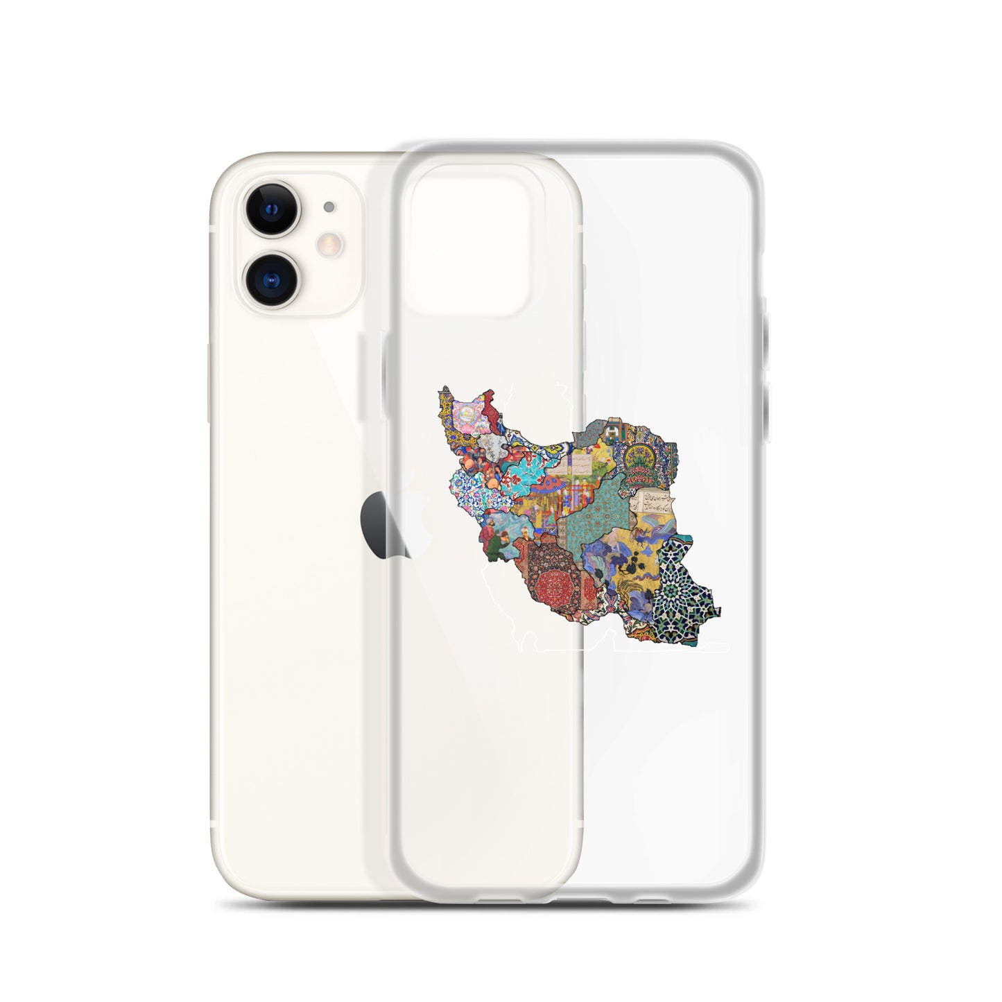 Iran Map iPhone Case | Rangi