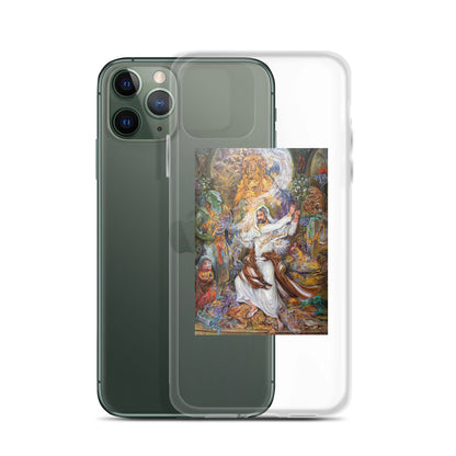 Abraham's iconoclastic Persian Painting iPhone Case | Rangi