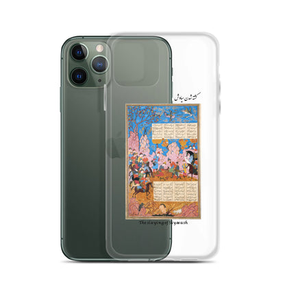 THE SLAYING OF SIYAVASH (Shahnameh) iPhone Case | Rangi