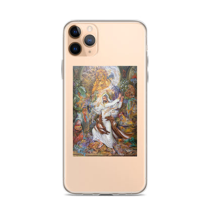 Abraham's iconoclastic Persian Painting iPhone Case | Rangi