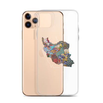 Iran Map iPhone Case | Rangi