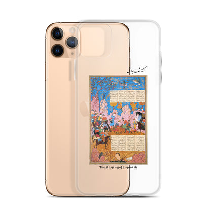 THE SLAYING OF SIYAVASH (Shahnameh) iPhone Case | Rangi