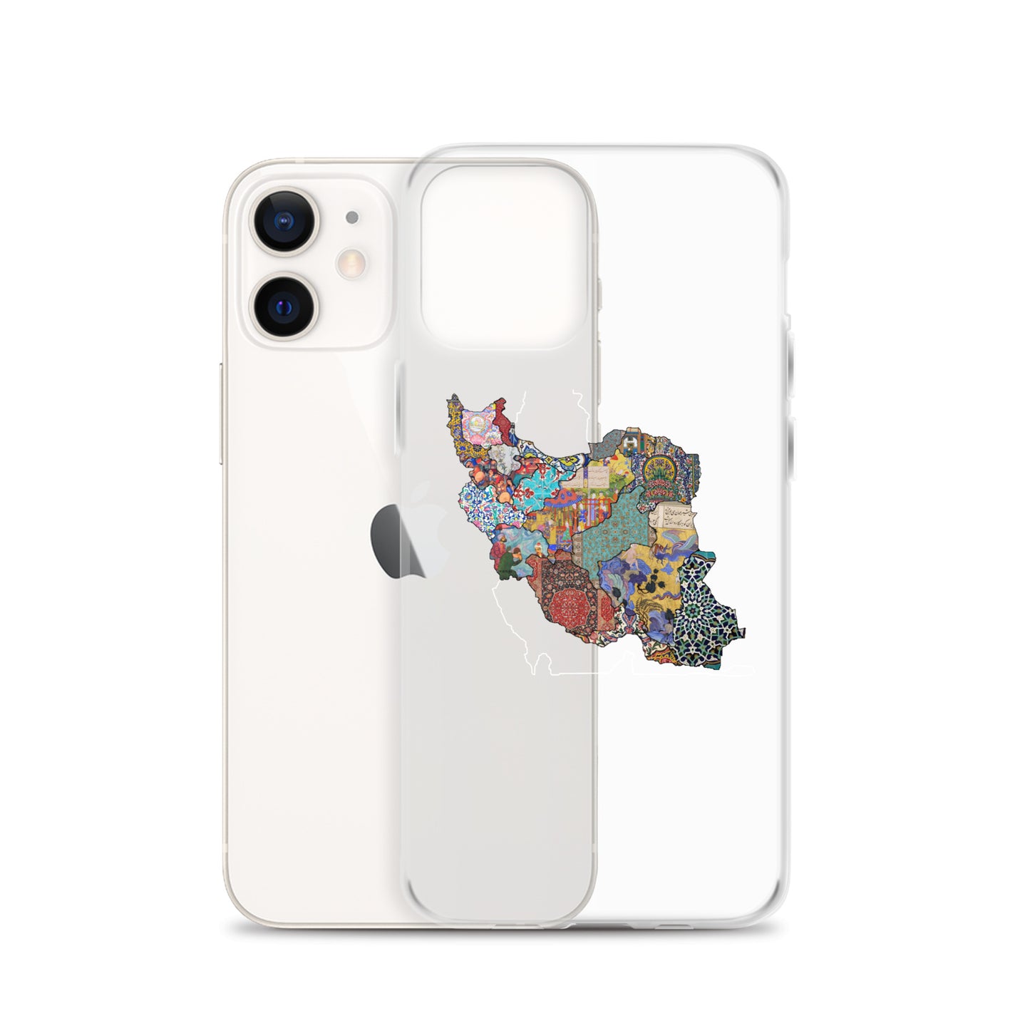 Iran Map iPhone Case | Rangi