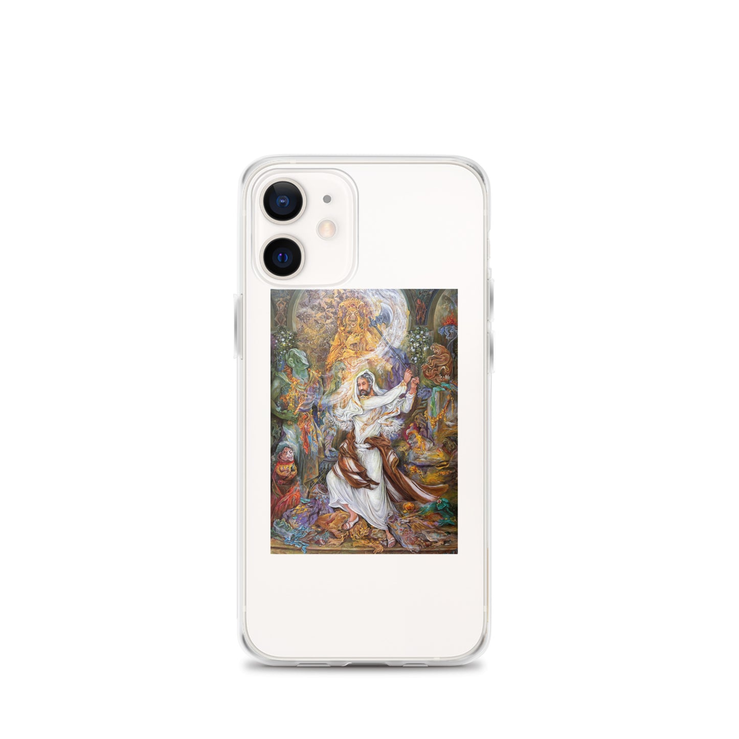 Abraham's iconoclastic Persian Painting iPhone Case | Rangi