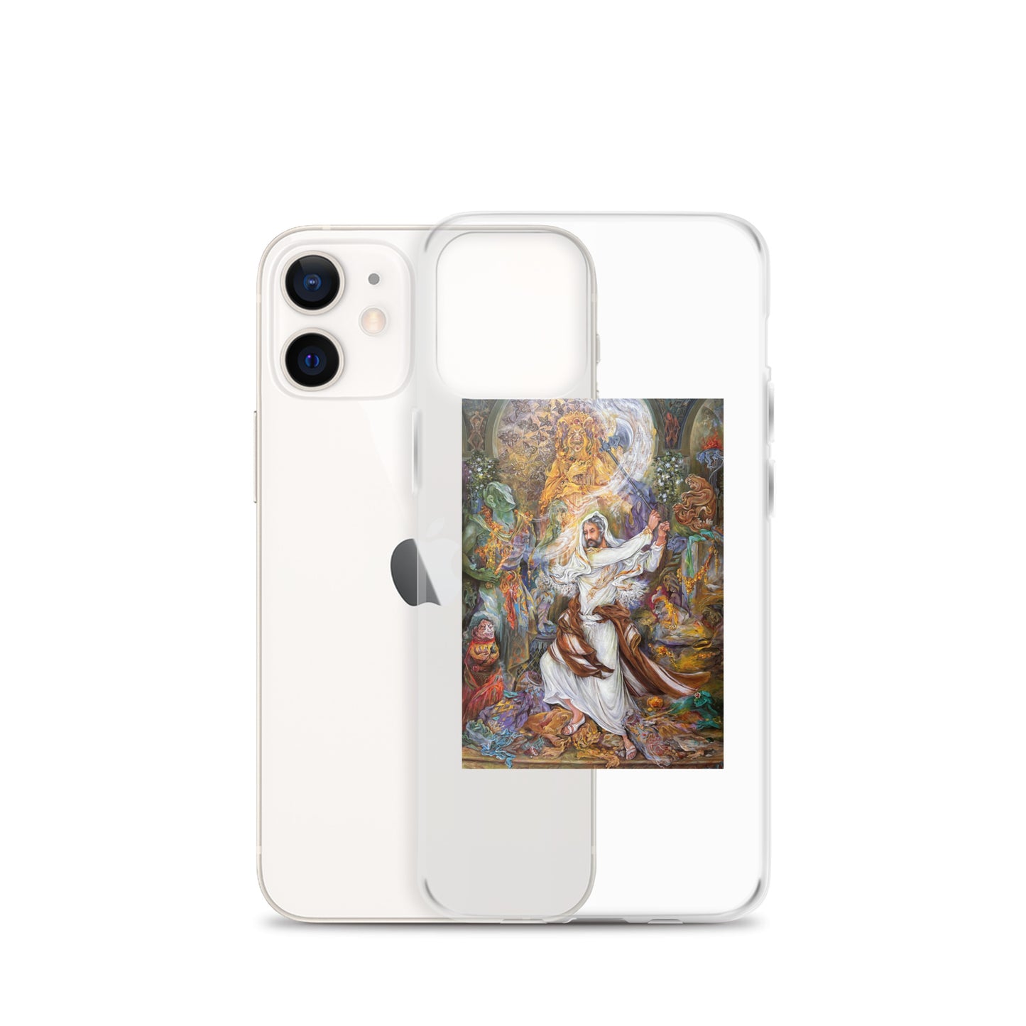 Abraham's iconoclastic Persian Painting iPhone Case | Rangi