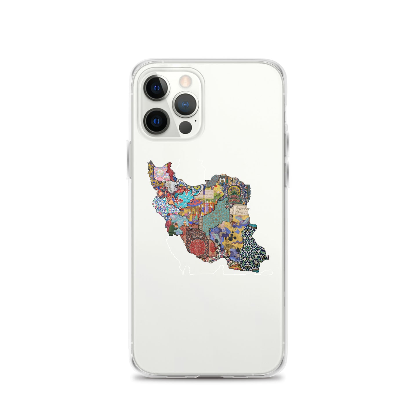 Iran Map iPhone Case | Rangi