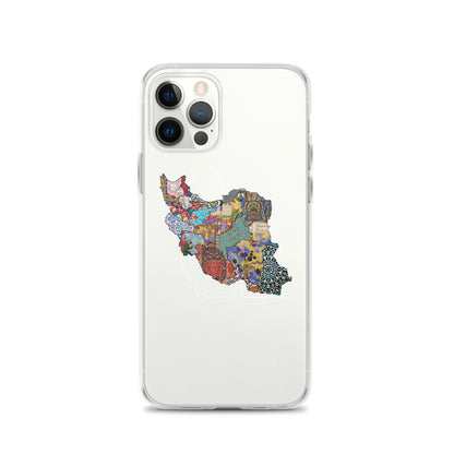 Iran Map iPhone Case | Rangi