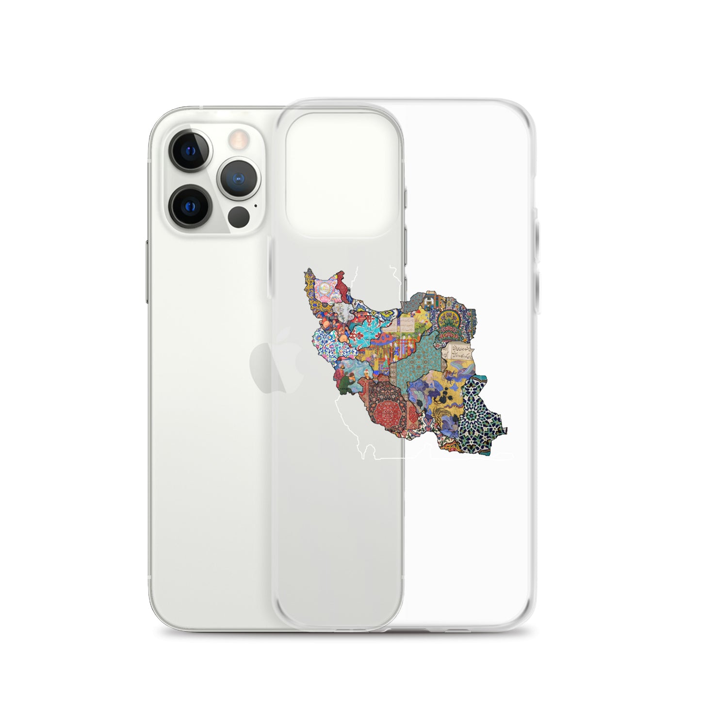 Iran Map iPhone Case | Rangi