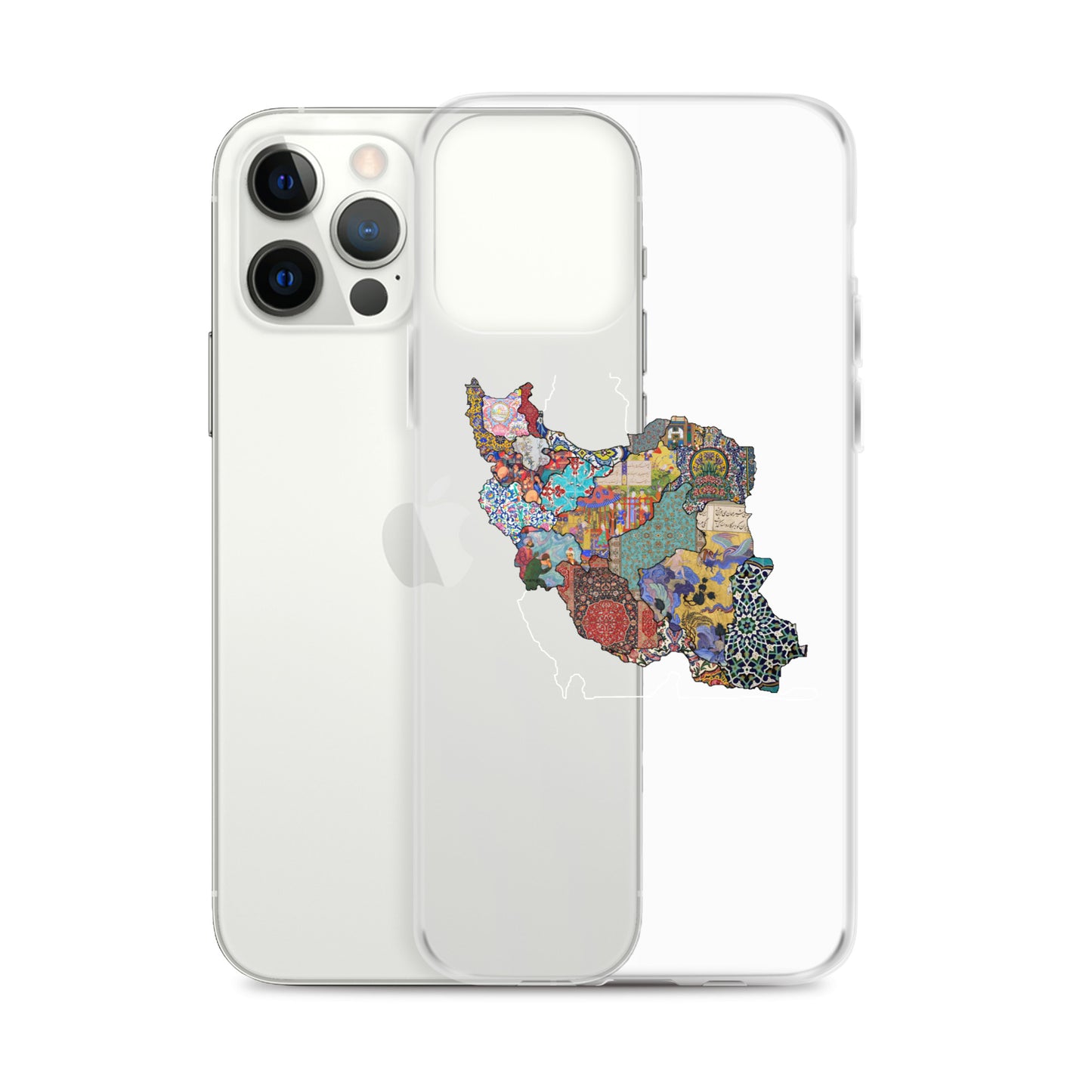 Iran Map iPhone Case | Rangi