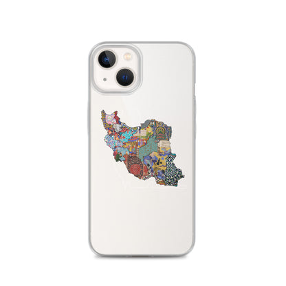 Iran Map iPhone Case | Rangi