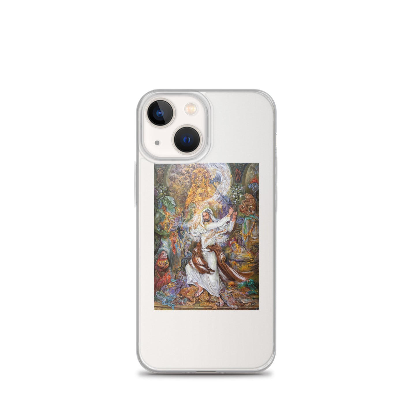 Abraham's iconoclastic Persian Painting iPhone Case | Rangi