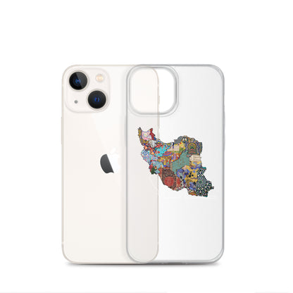 Iran Map iPhone Case | Rangi