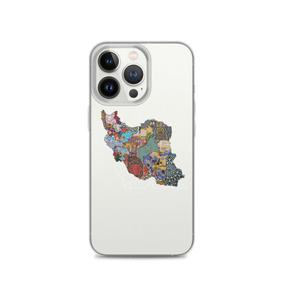 Iran Map iPhone Case | Rangi