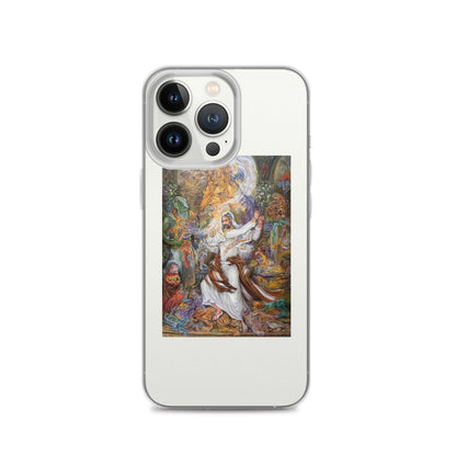 Abraham's iconoclastic Persian Painting iPhone Case | Rangi