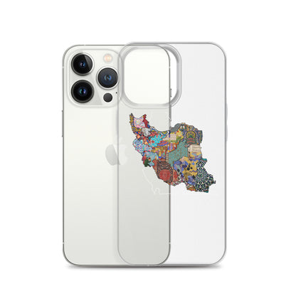 Iran Map iPhone Case | Rangi