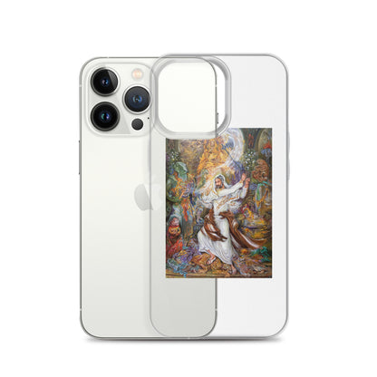 Abraham's iconoclastic Persian Painting iPhone Case | Rangi