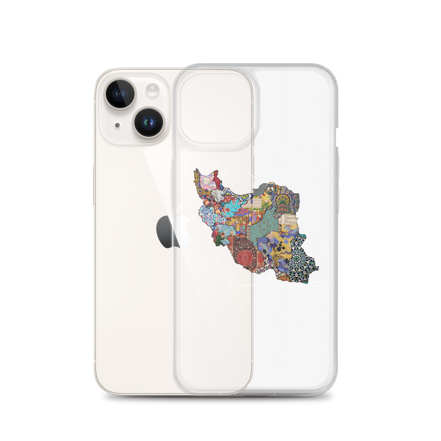 Iran Map iPhone Case | Rangi