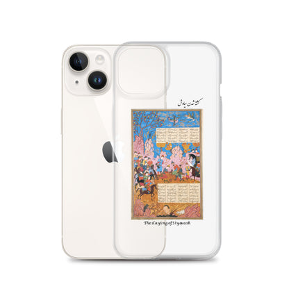 THE SLAYING OF SIYAVASH (Shahnameh) iPhone Case | Rangi