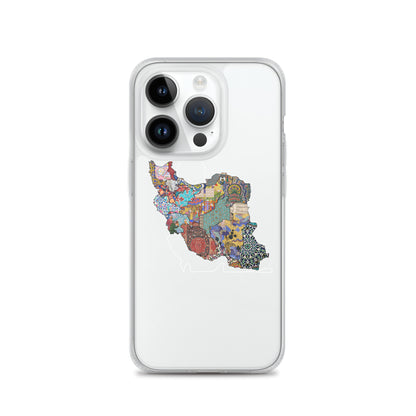 Iran Map iPhone Case | Rangi