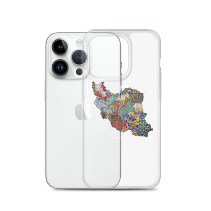 Iran Map iPhone Case | Rangi