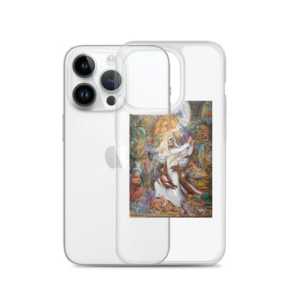 Abraham's iconoclastic Persian Painting iPhone Case | Rangi