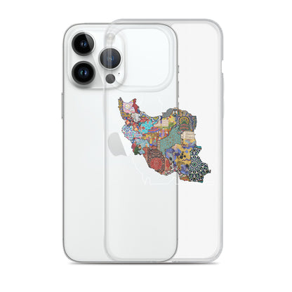 Iran Map iPhone Case | Rangi