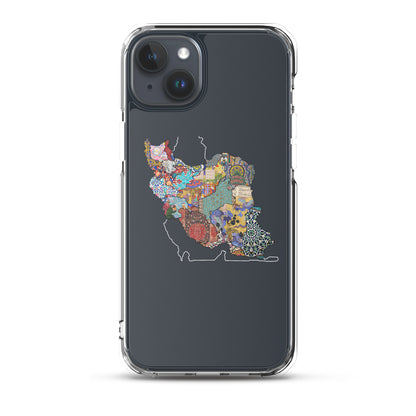 Iran Map iPhone Case | Rangi