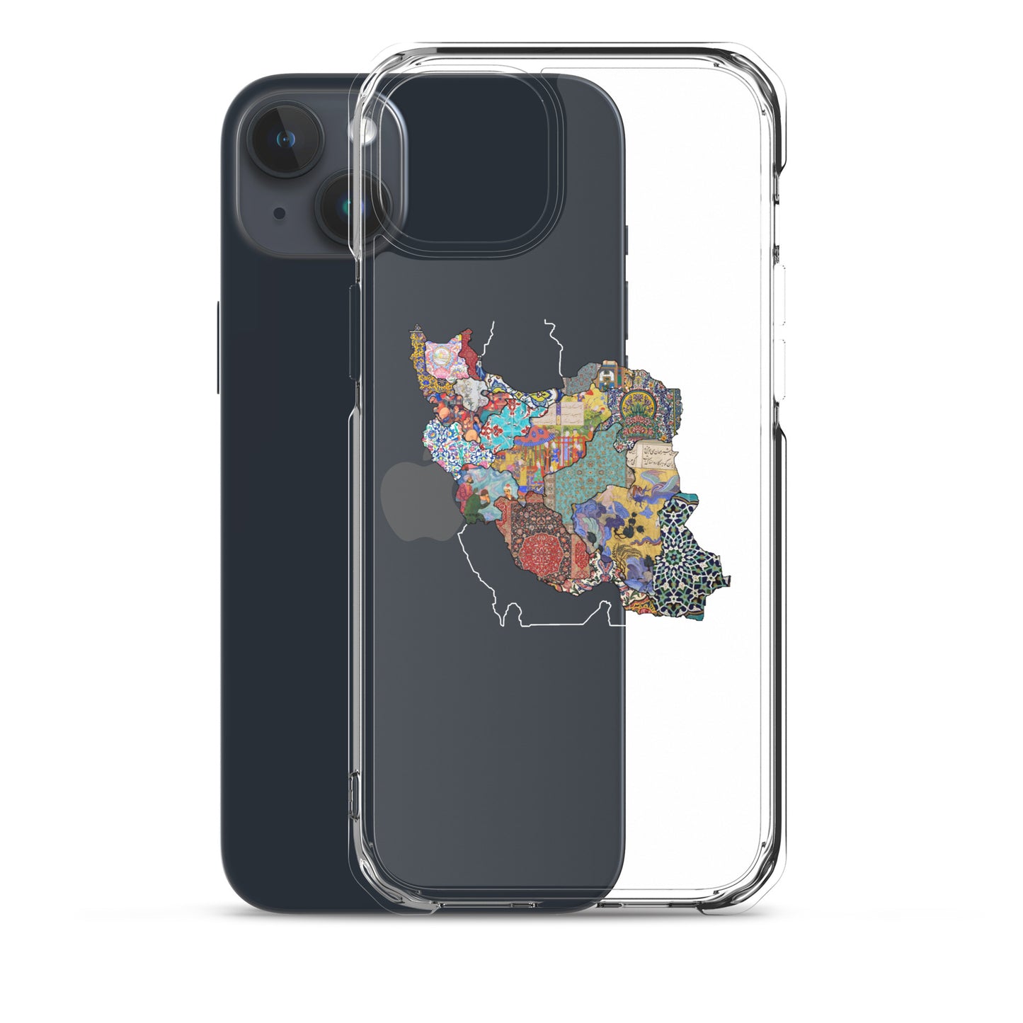 Iran Map iPhone Case | Rangi