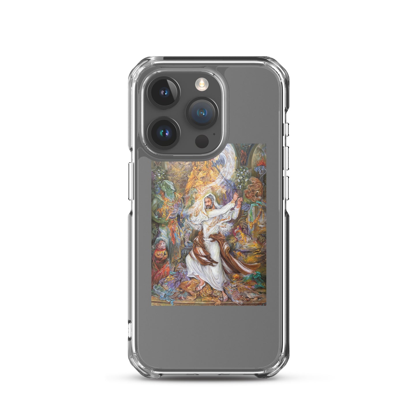 Abraham's iconoclastic Persian Painting iPhone Case | Rangi