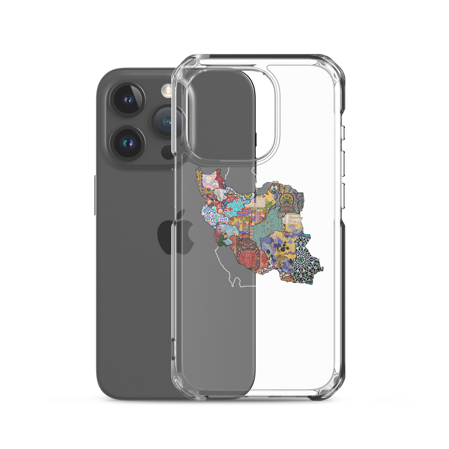 Iran Map iPhone Case | Rangi