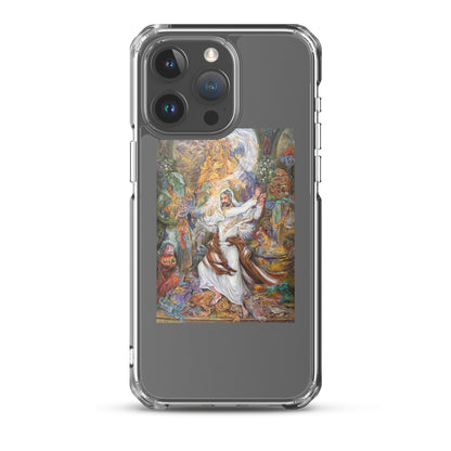 Abraham's iconoclastic Persian Painting iPhone Case | Rangi