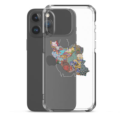 Iran Map iPhone Case | Rangi