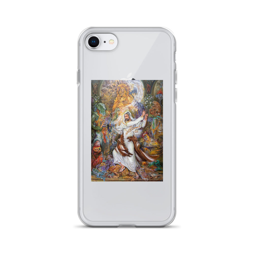 Abraham's iconoclastic Persian Painting iPhone Case | Rangi