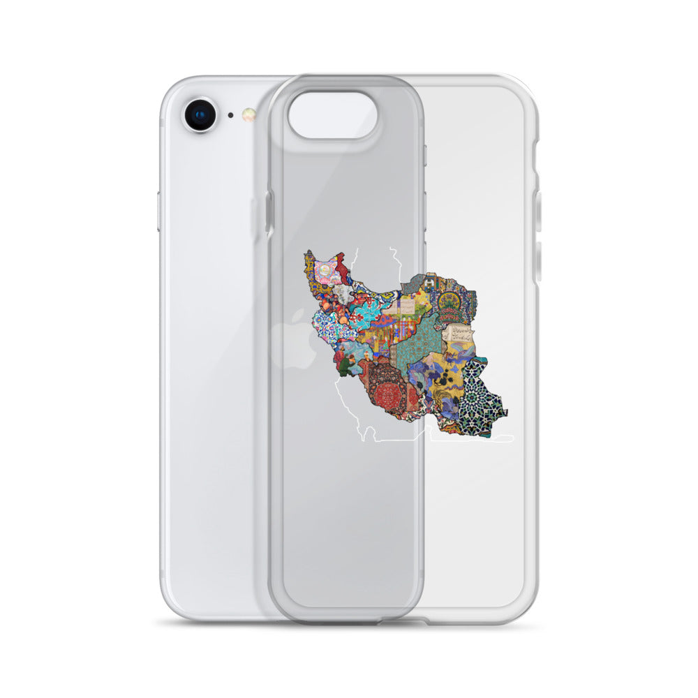 Iran Map iPhone Case | Rangi