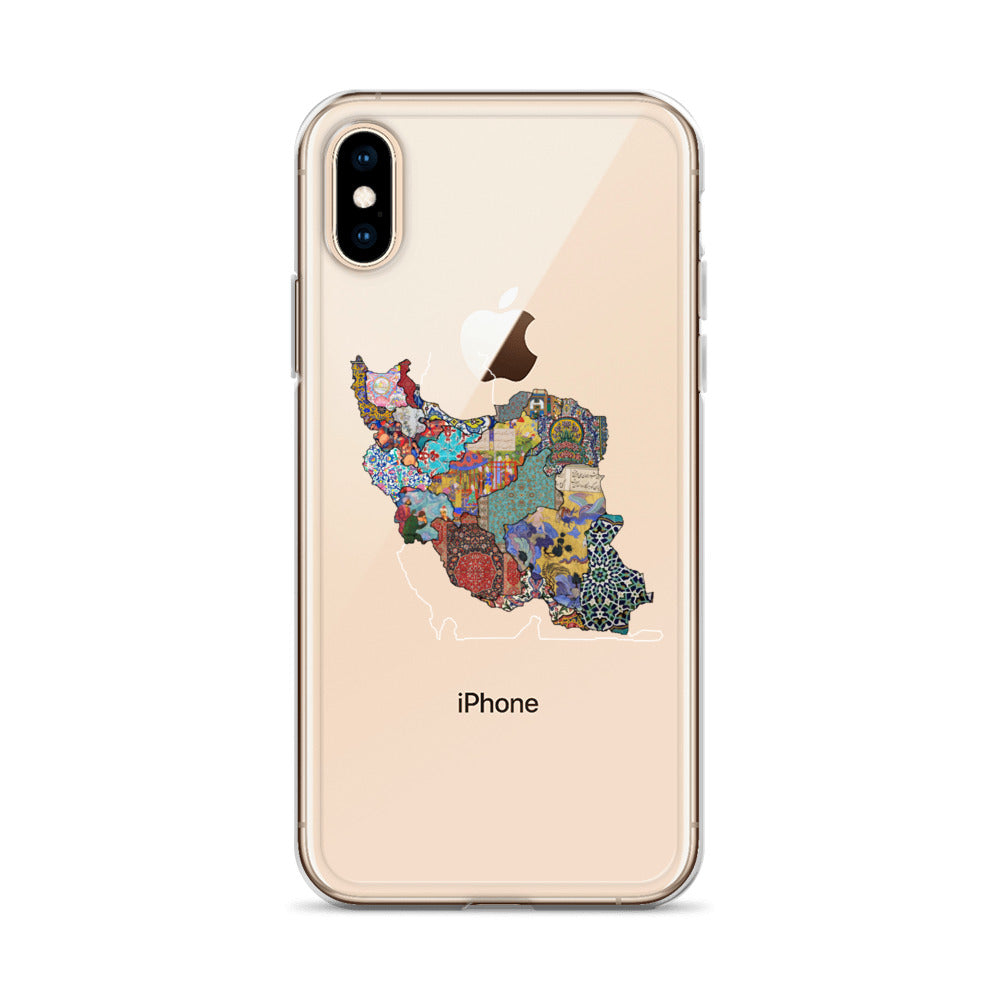 Iran Map iPhone Case | Rangi