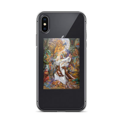 Abraham's iconoclastic Persian Painting iPhone Case | Rangi