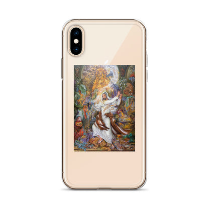 Abraham's iconoclastic Persian Painting iPhone Case | Rangi