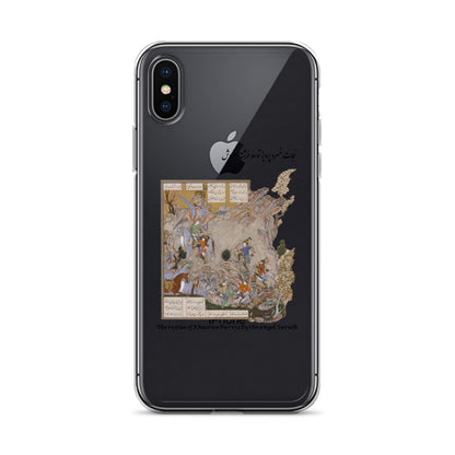 THE RESCUE OF KHUSRAU PARVIZ BY THE ANGEL SURUSH (Shahnameh) iPhone Case | Rangi