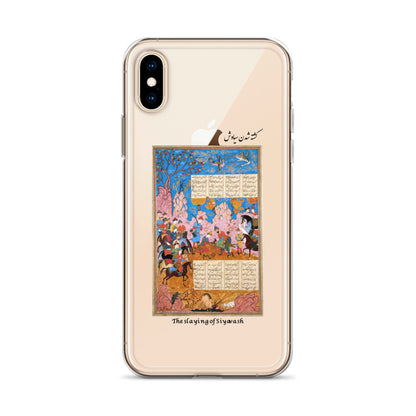 THE SLAYING OF SIYAVASH (Shahnameh) iPhone Case | Rangi