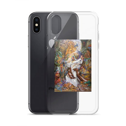 Abraham's iconoclastic Persian Painting iPhone Case | Rangi