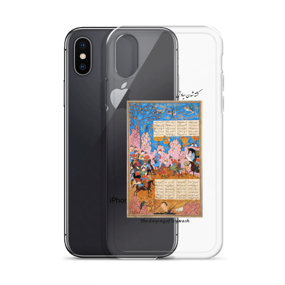 THE SLAYING OF SIYAVASH (Shahnameh) iPhone Case | Rangi