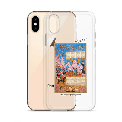 THE SLAYING OF SIYAVASH (Shahnameh) iPhone Case | Rangi