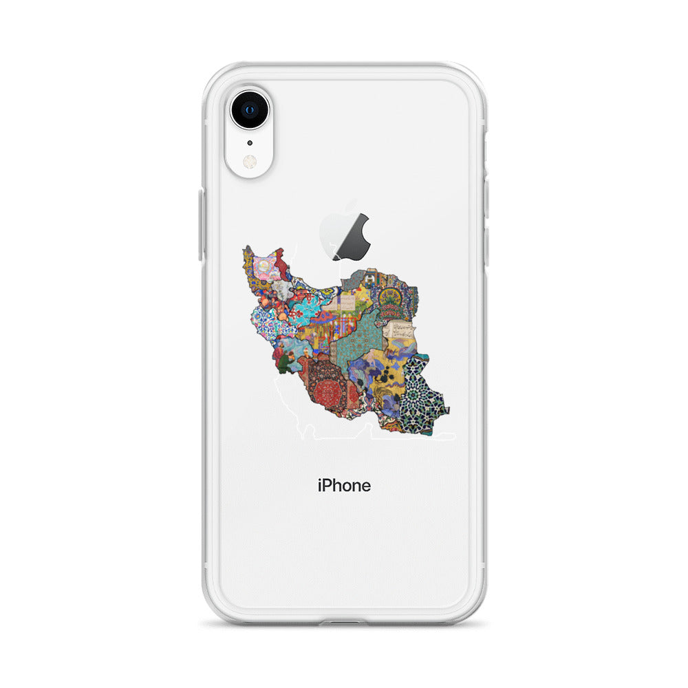 Iran Map iPhone Case | Rangi