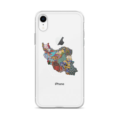 Iran Map iPhone Case | Rangi