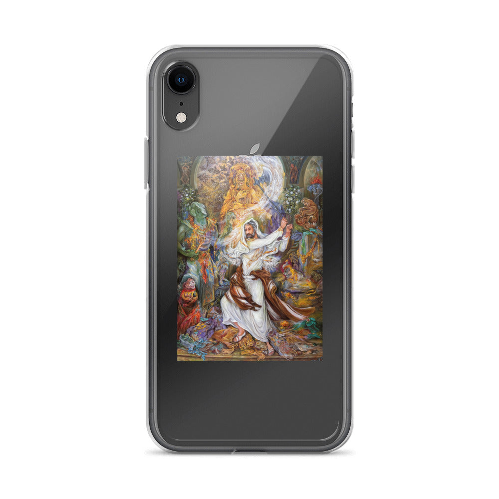 Abraham's iconoclastic Persian Painting iPhone Case | Rangi