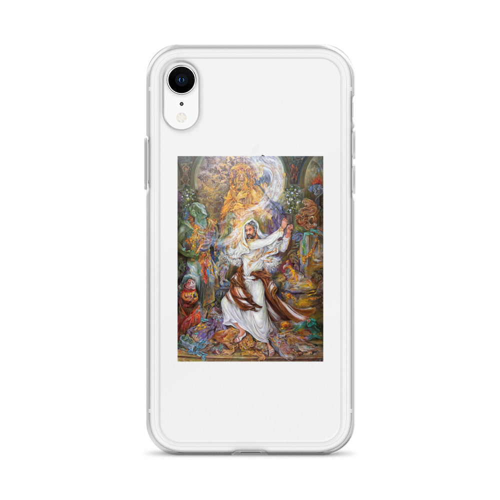 Abraham's iconoclastic Persian Painting iPhone Case | Rangi