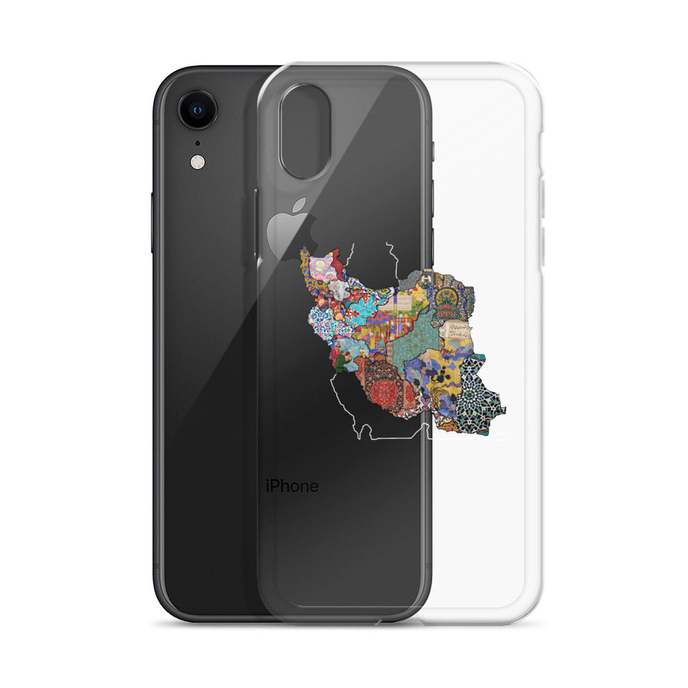 Iran Map iPhone Case | Rangi