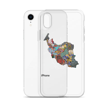 Iran Map iPhone Case | Rangi