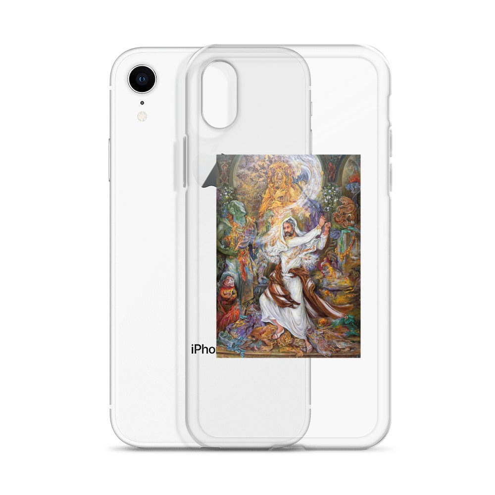 Abraham's iconoclastic Persian Painting iPhone Case | Rangi